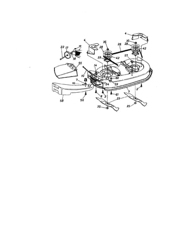 Deck "f" assembly
