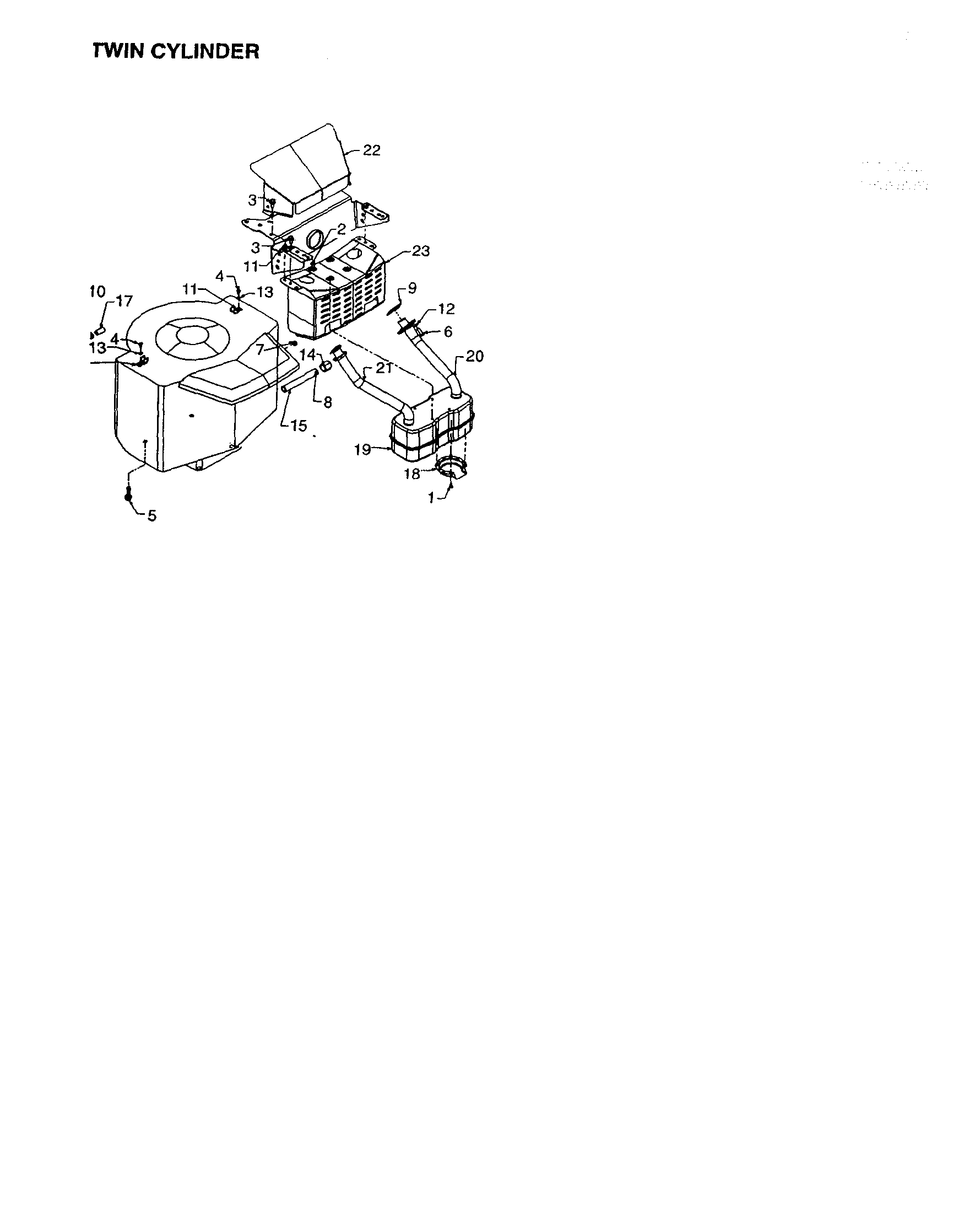 Fuel line/muffler