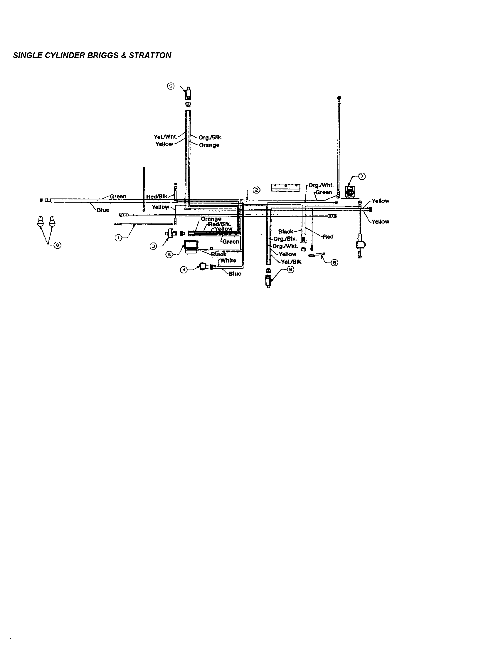 Briggs & stratton - wiring