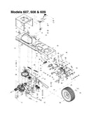 Lower frame/transmission