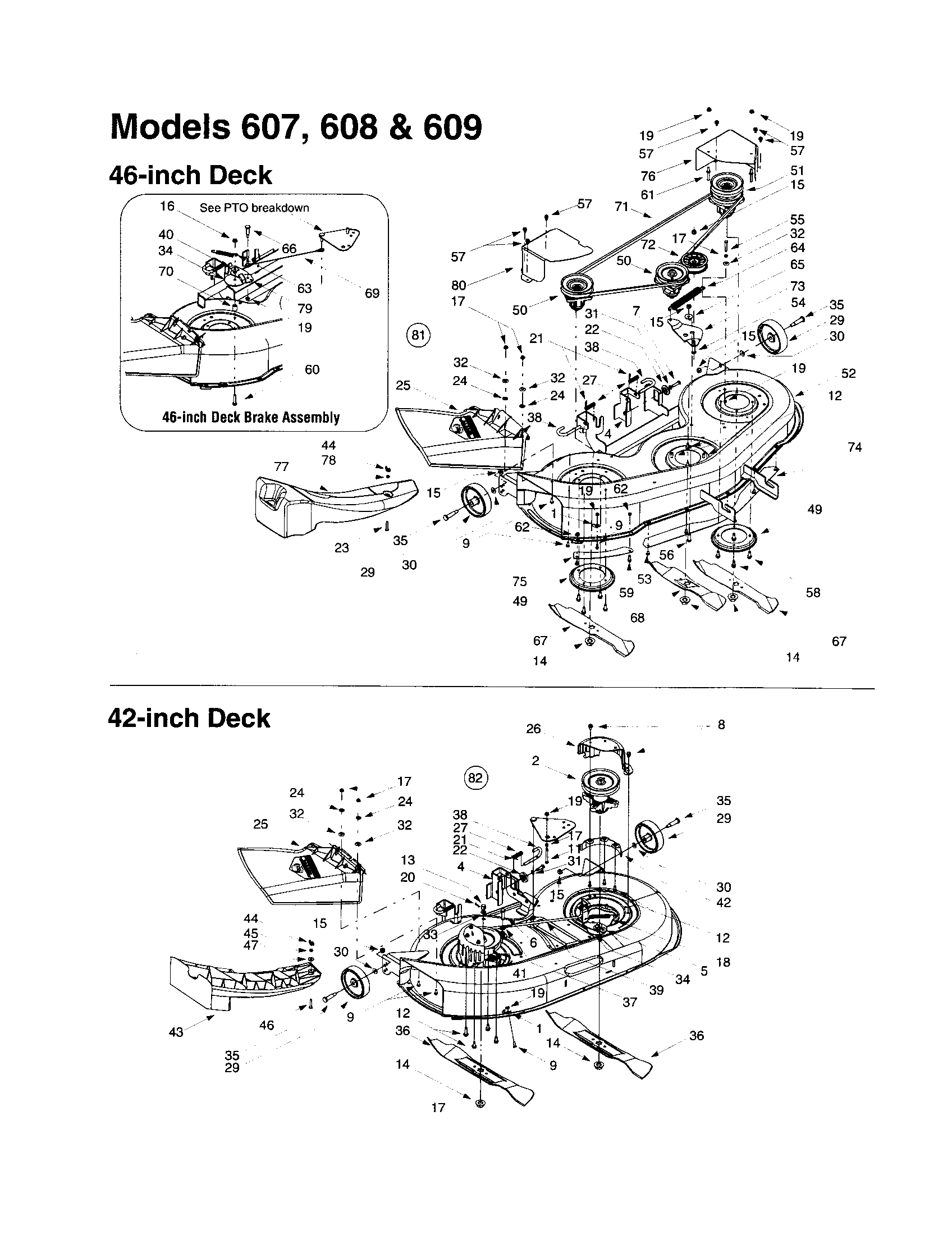 Deck assembly