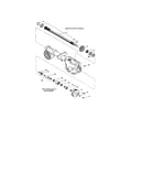Drive shaft/input pinion shaft/gear