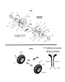 Tines and wheels