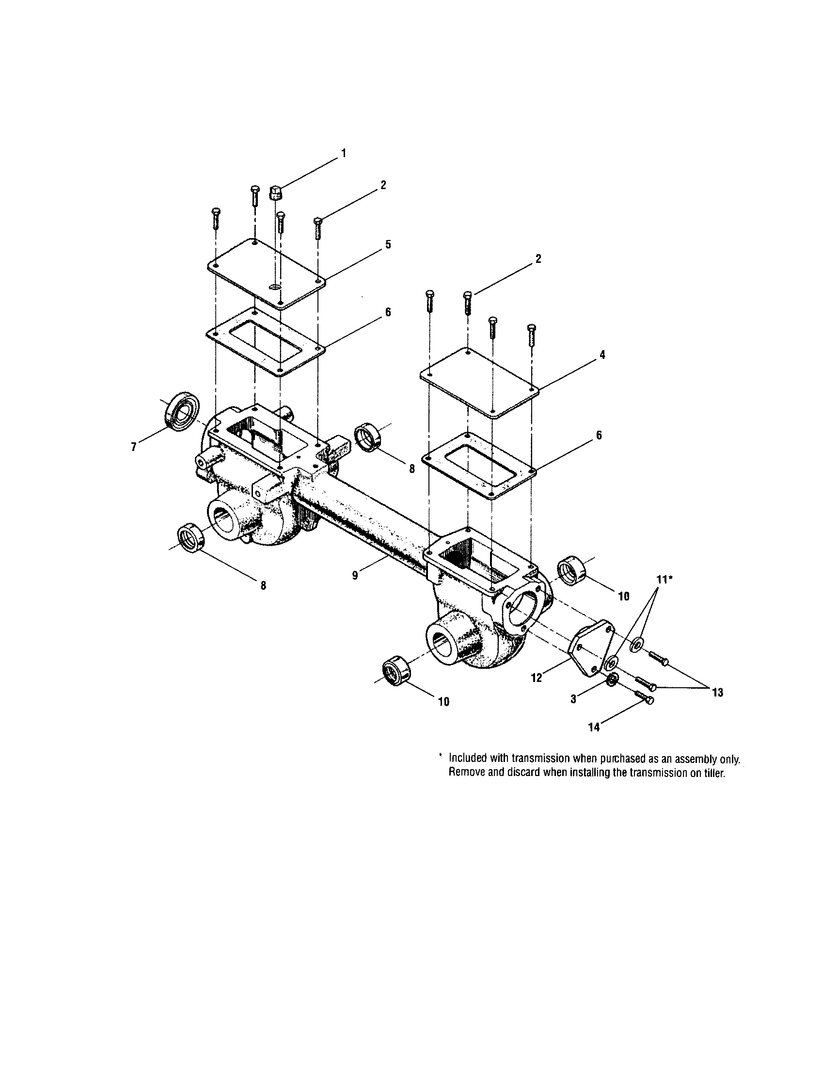 TRANSMISSION HOUSING ASSEMBLY