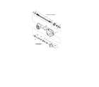 Troybilt 21A-664D063 driveshaft/input pinion shaft/gear diagram