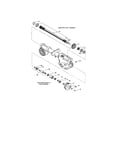Driveshaft/input pinion shaft/gear