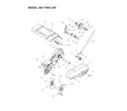MTD 21A-342B062 tine shield/engine plate/belt cover diagram