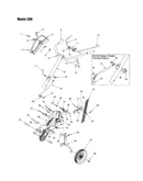 Handle/frame/wheel - 390