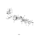 Engine housing/blower
