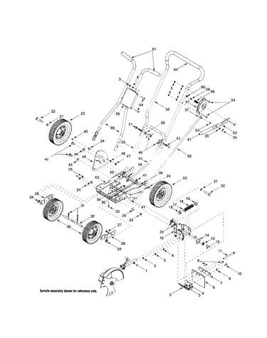 Wheels/handle