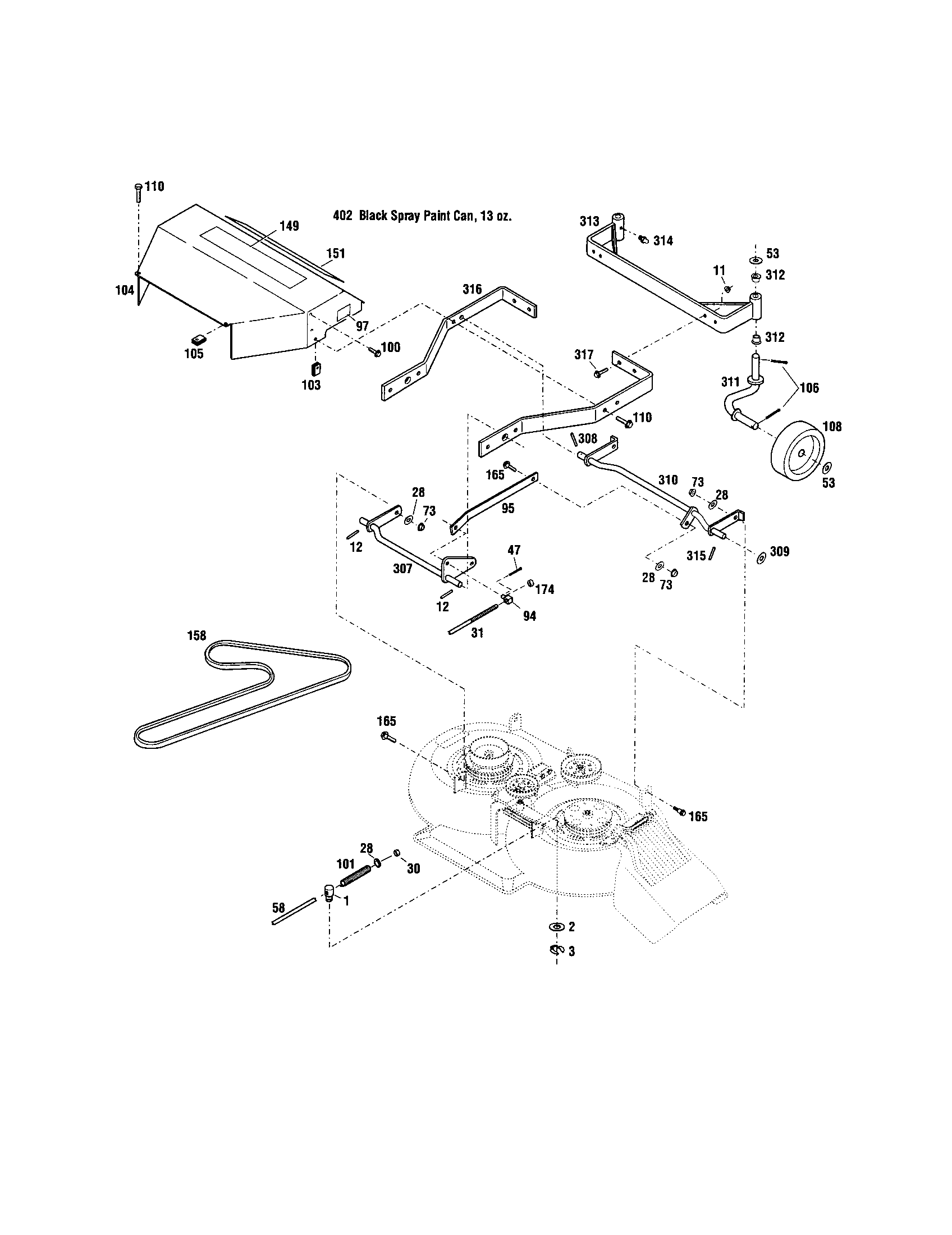 Front frame assembly
