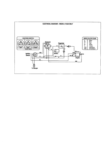 Electrical diagram - e753b only