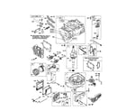 Craftsman 580768020 cylinder/crankshaft diagram