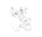 Kenmore 41794702300 motor/blower/belt diagram
