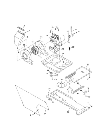 Motor/blower/belt
