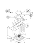 Lower cabinet/top
