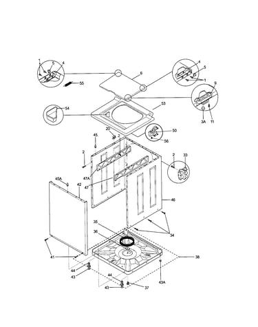 Lower cabinet/top