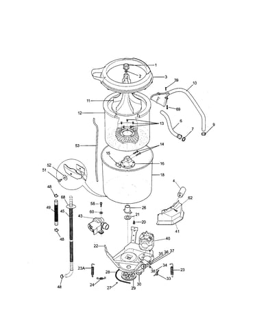 Motor / tub
