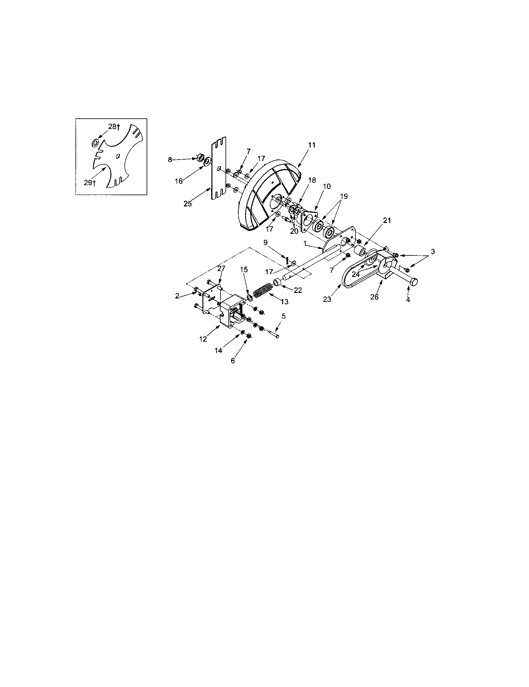 Spindle assembly - 520