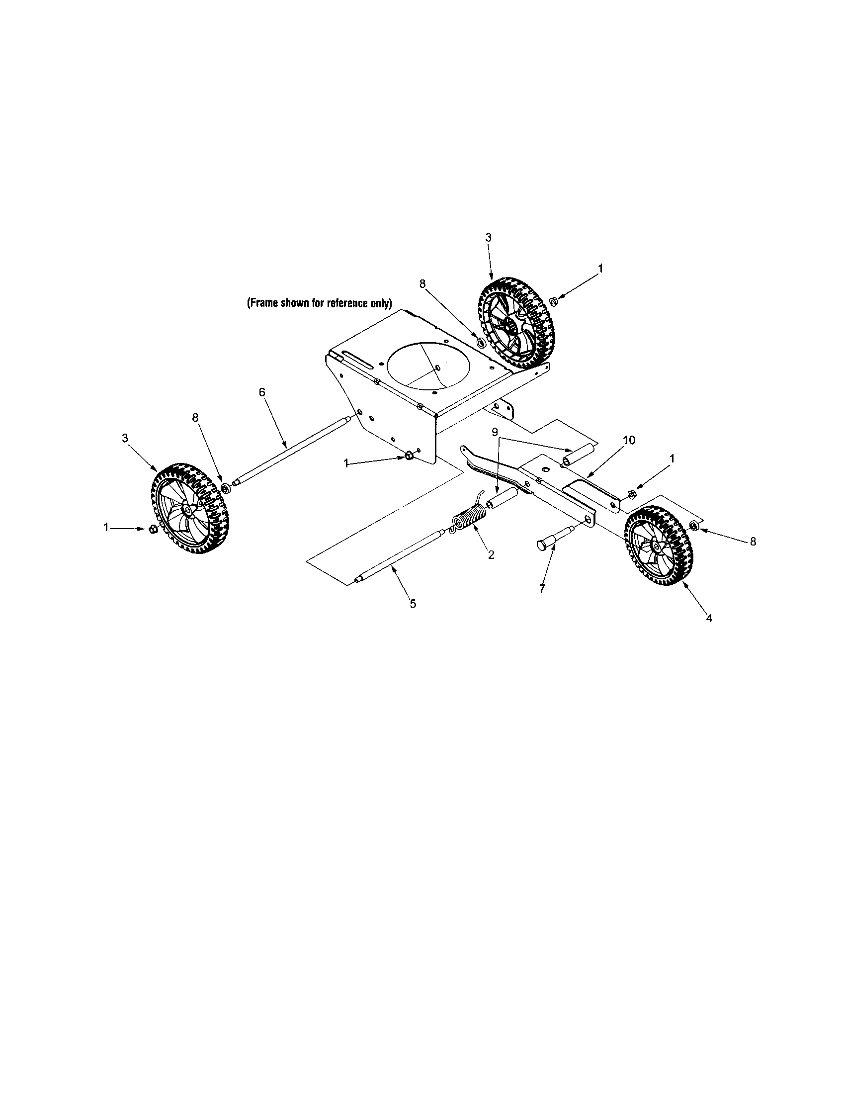 WHEEL ASSEMBLY - 520