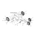 Wheel assembly - 550 and 551