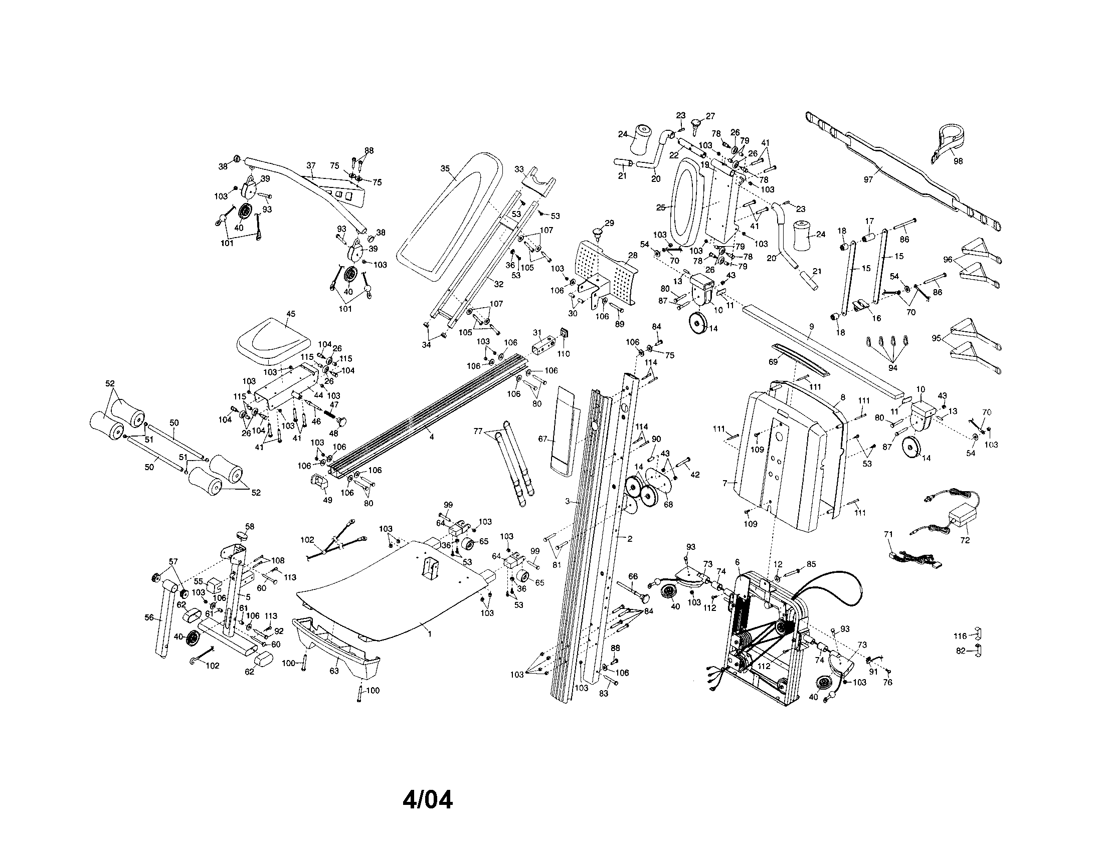 Weight system assembly