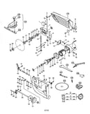 Motor and gear housing/safety guide