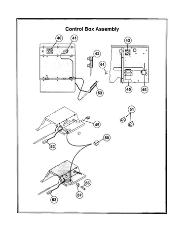 Control box assembly