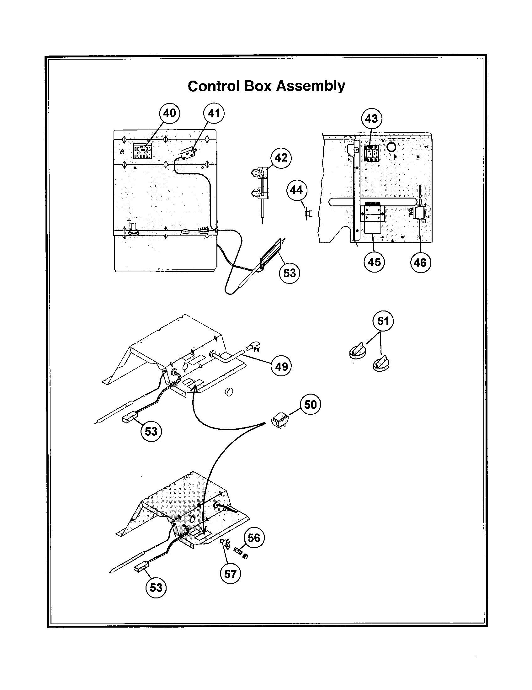 Control box assembly