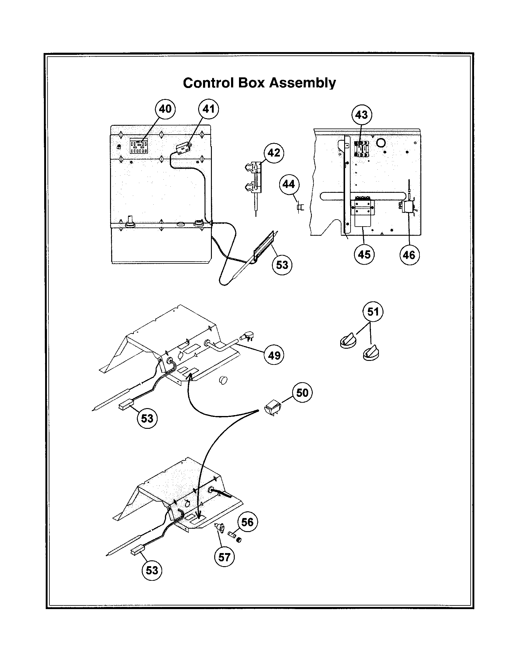 Control box assembly