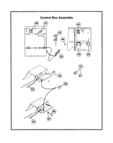Control box assembly