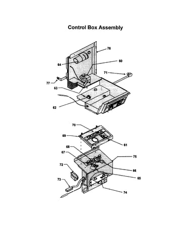 Control box assembly