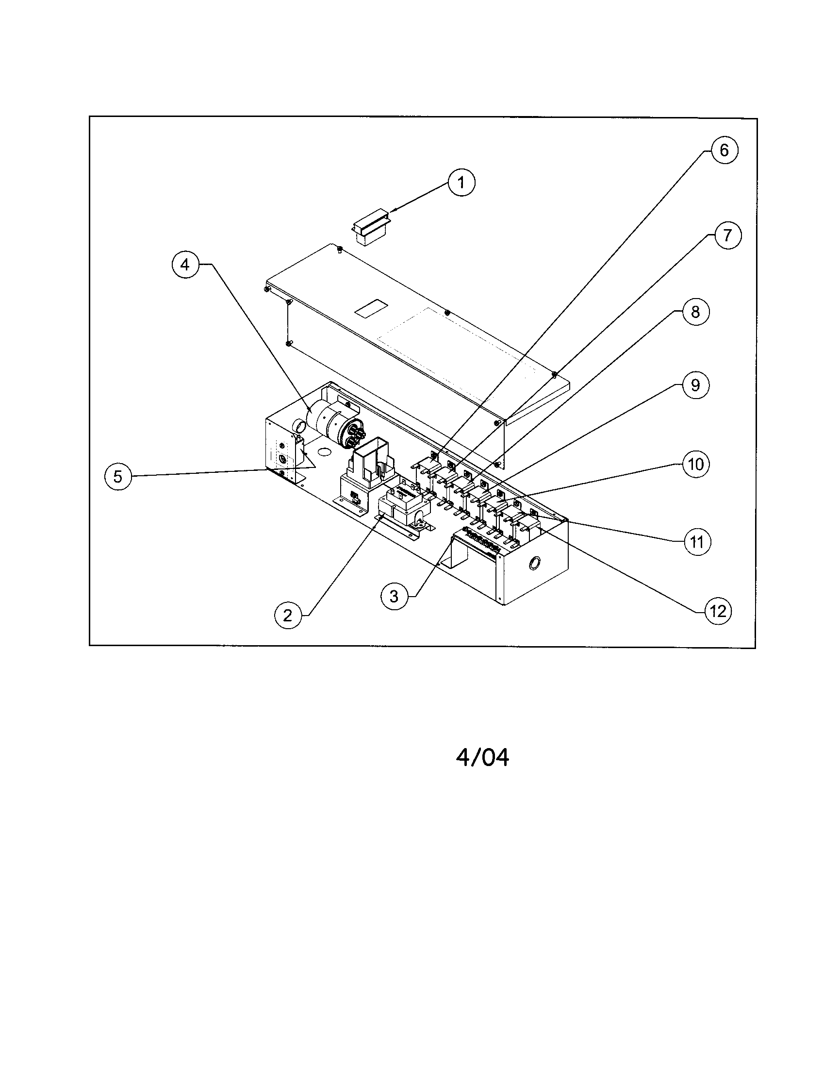 CONTROL BOX ASSEMBLY