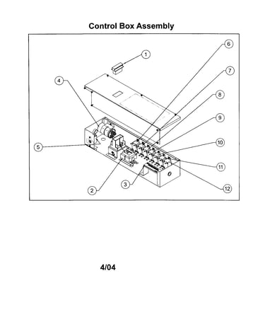 Control box assembly