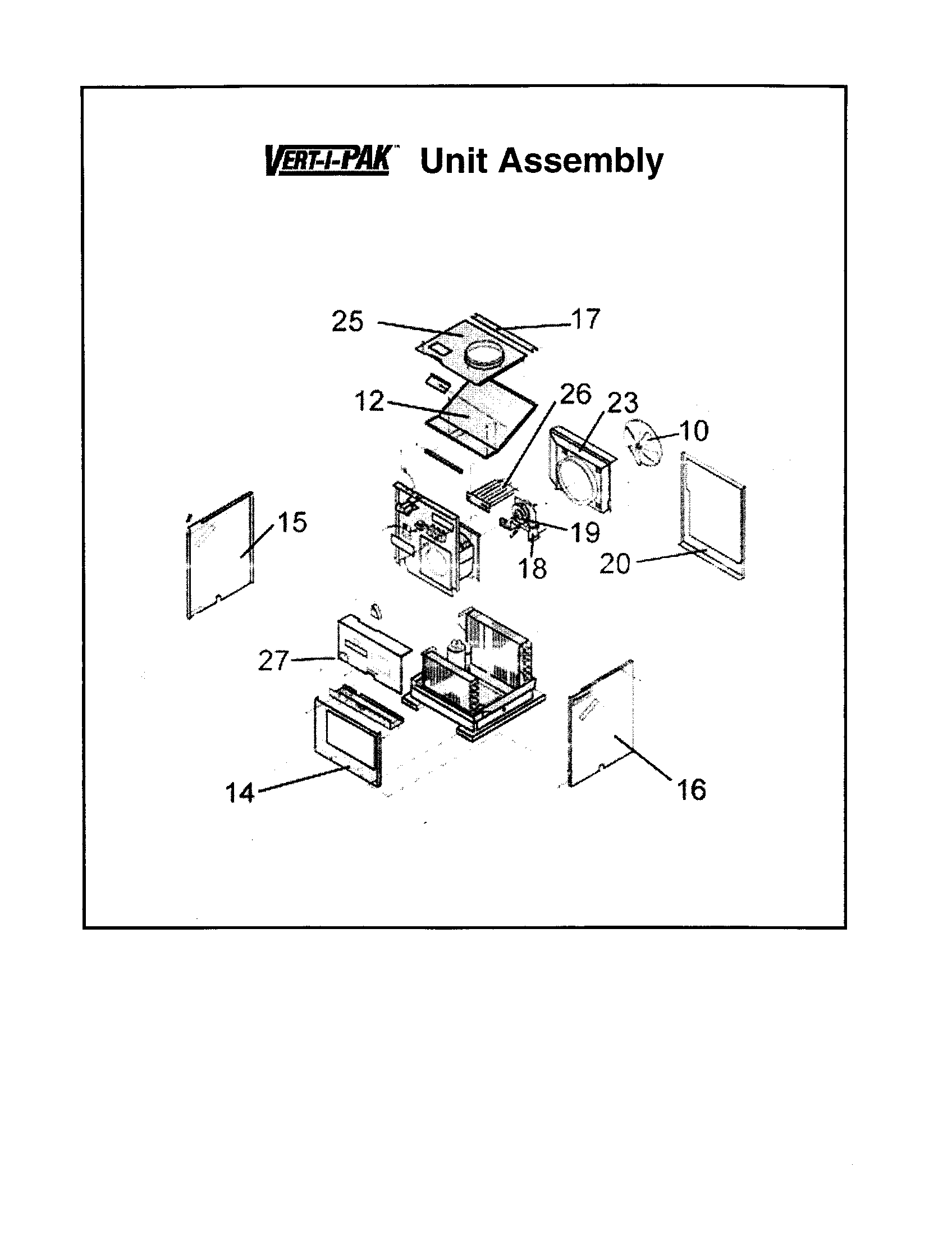Unit assembly