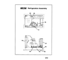 Friedrich VHA18K50RTA refrigeration assembly diagram