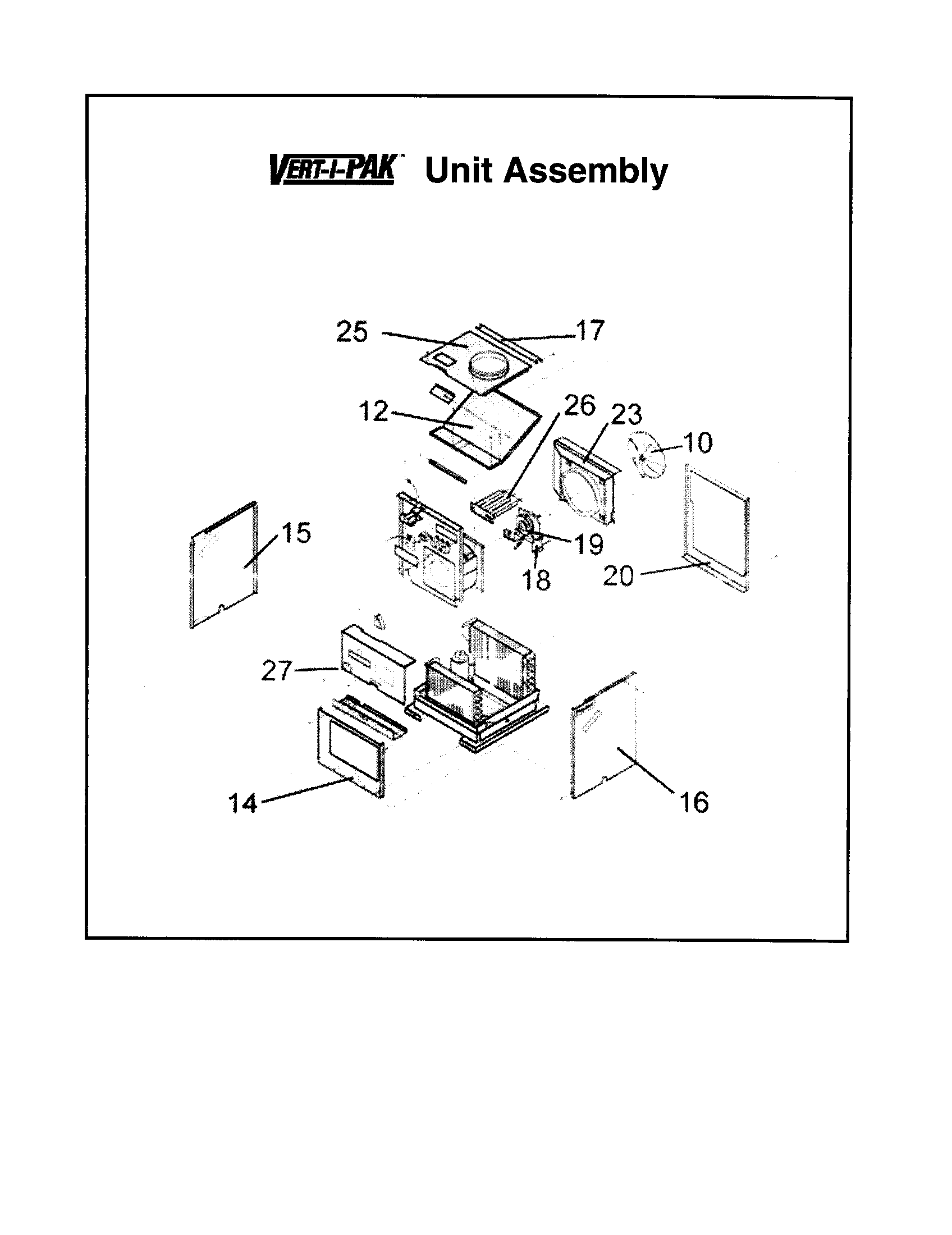 Unit assembly
