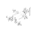 Wheel and depth stake assembly