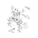 Husqvarna LO21H48E mower deck diagram