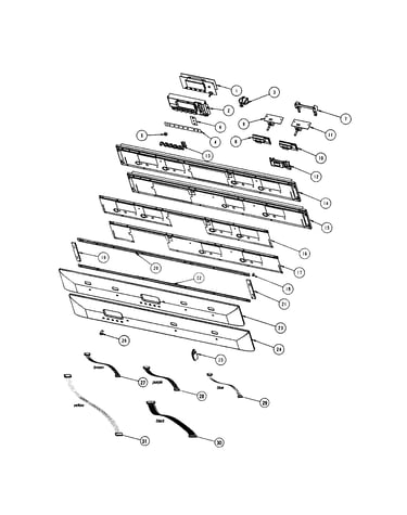 Control panel assembly