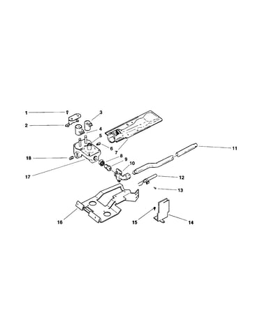 Gas valve and burner
