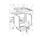 Fisher & Paykel DE05-US0 cabinet assembly diagram