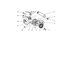 Fisher & Paykel DE05-US0 blower and drive diagram