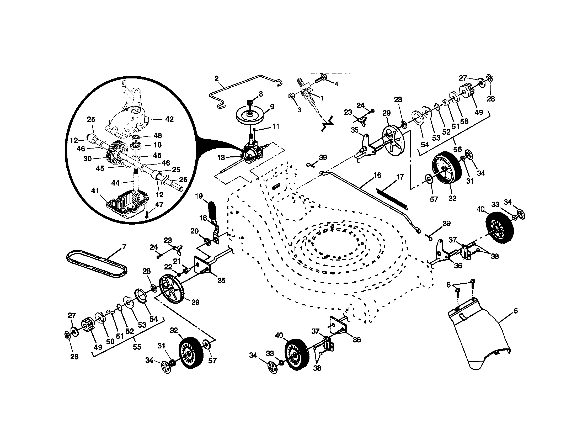 WHEELS/TIRES/COVER-DRIVE