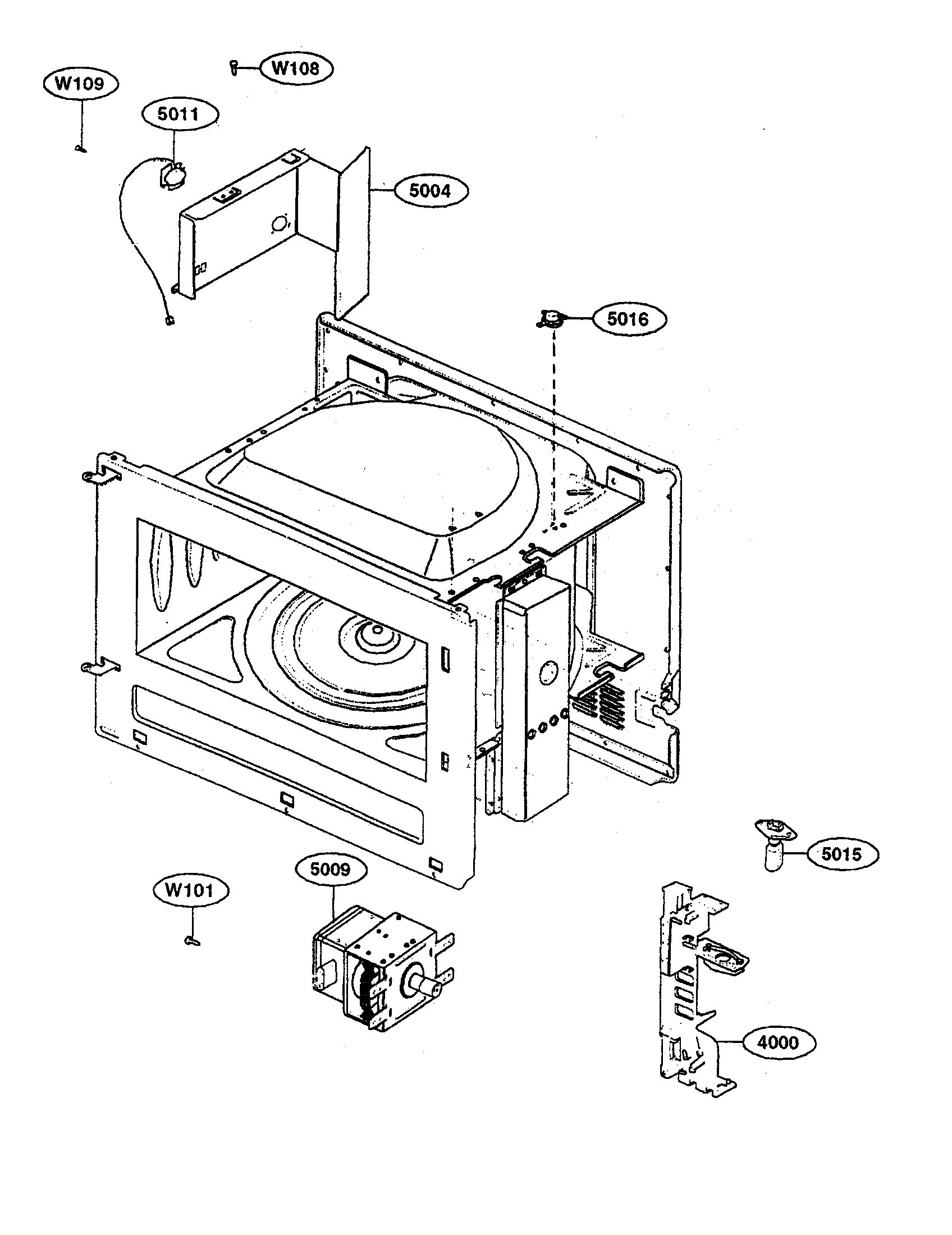 Bracket sensor / magnetron
