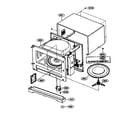 Kenmore 72162365200 outside cabinet assembly diagram