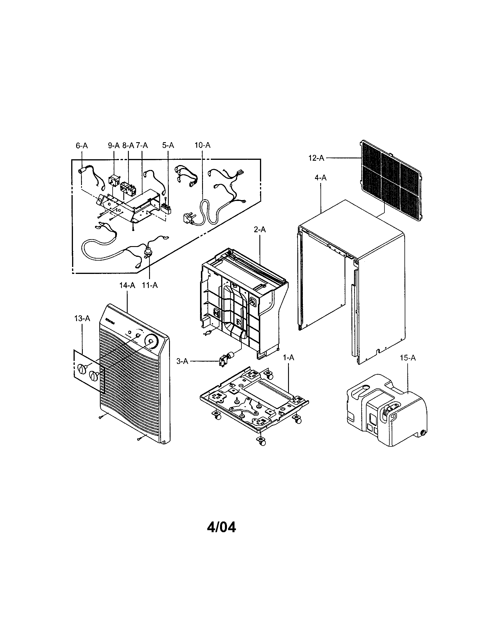 Outer case  and control