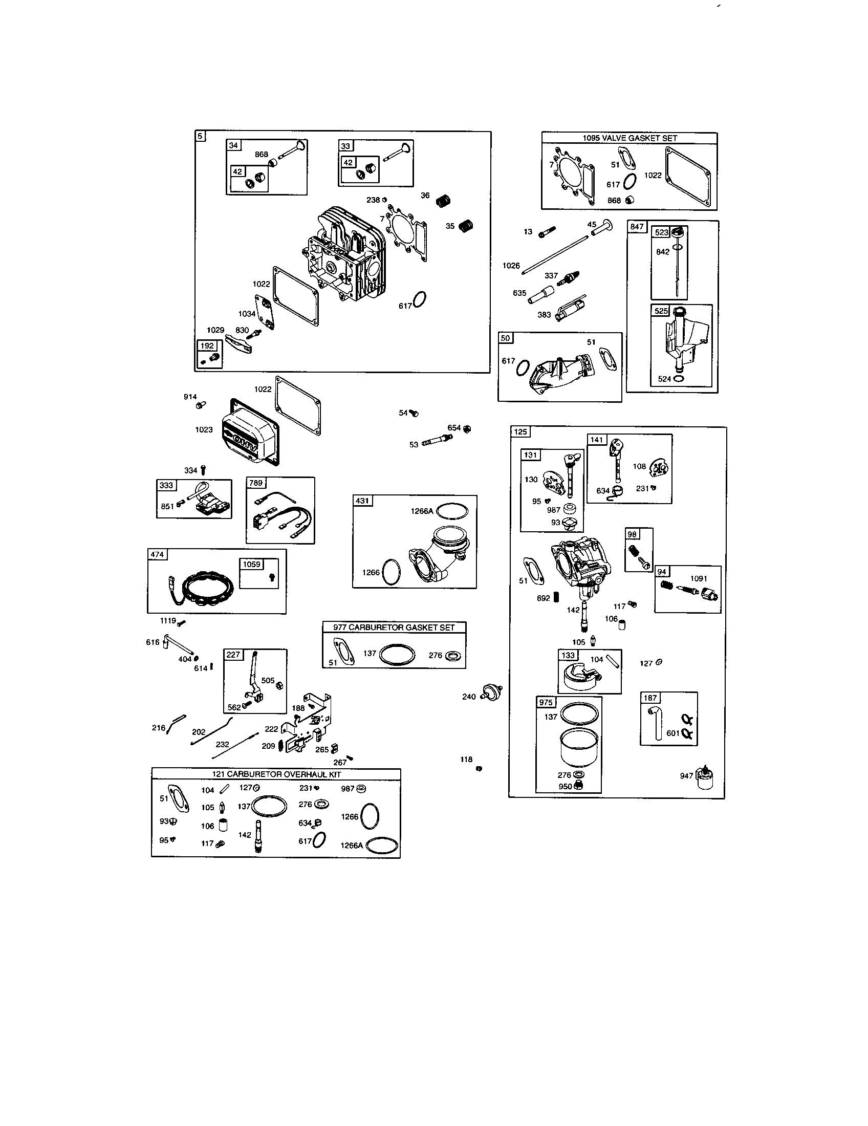 Cylinder-head / carburetor