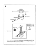 Piston, crankshaft