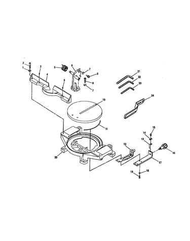 Miter table/base